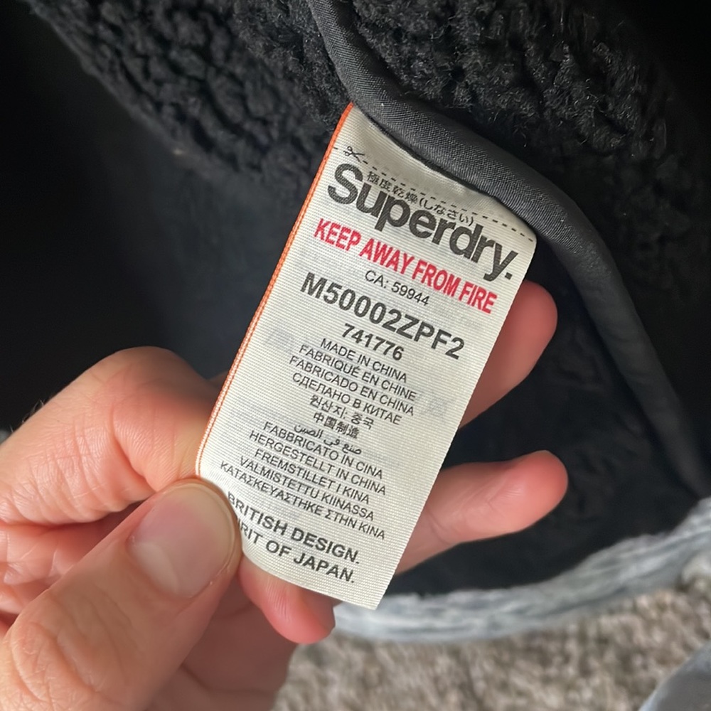 Superdry Engineered Windtrekker, Heathered Grey P… - image 3